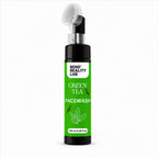 Bend Reality Lab Green Tea Facewash with Built-In Cleansing Brush, 150 ml