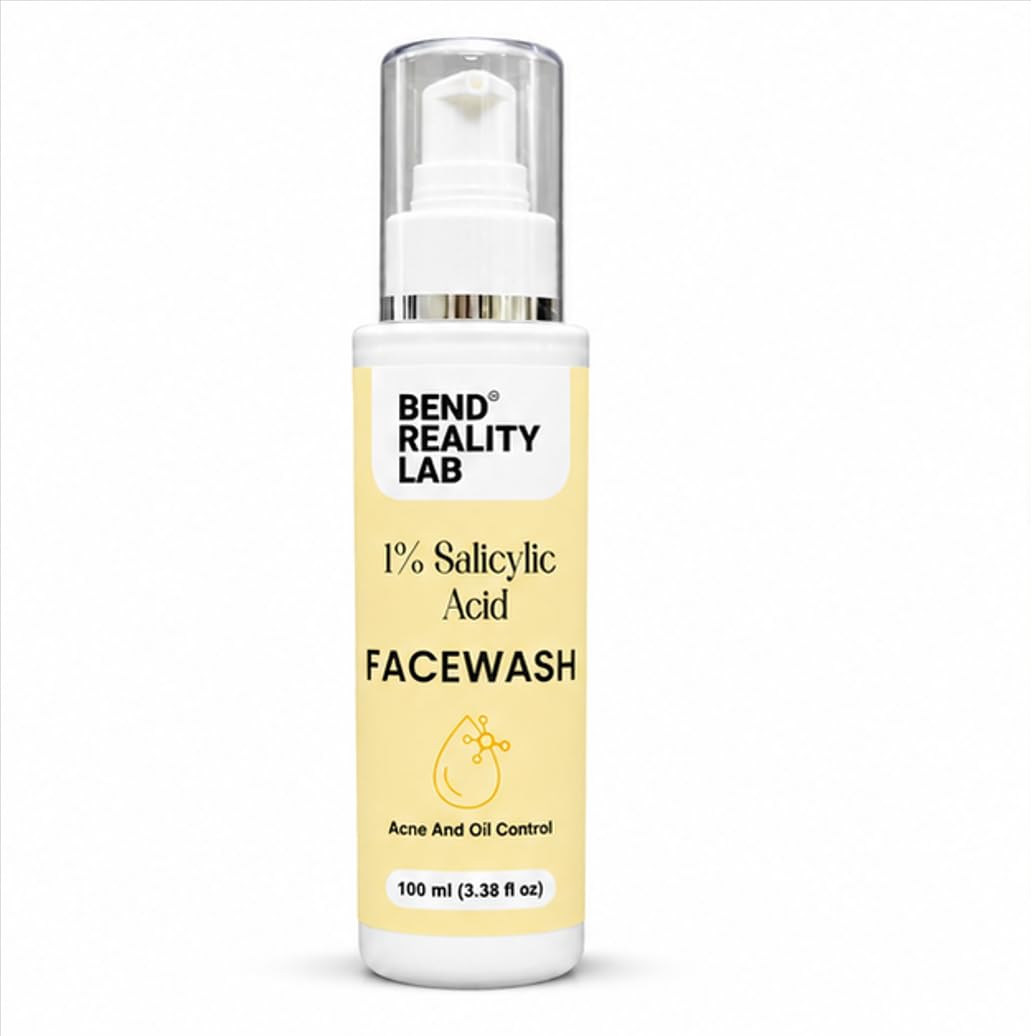 Bend Reality Lab 1% Salicylic Acid Facewash for Acne and Oil Control, 100 ml