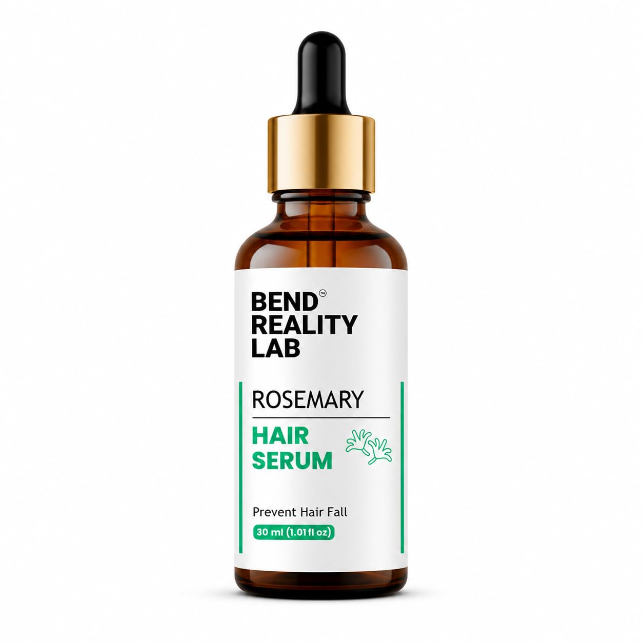 Bend Reality Lab Rosemary Hair Serum, Prevent Hair Fall, 30 ml