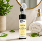 Bend Reality Lab 1% Salicylic Acid Facewash with Brush, Acne and Oil Control, 150 ml