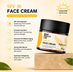 Bend Reality Lab SPF 30 Face Cream, PA+++, Prevents Sun Burn, Protects From UV Rays, 50g
