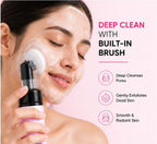 Bend Reality Lab Skin Brightening Facewash with Silicone Brush, Glowing Hydration, 150 ml