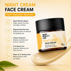Bend Reality Lab Night Cream Face Cream, Rapid Wrinkle Repair, Regenerating Anti Aging, 50 g
