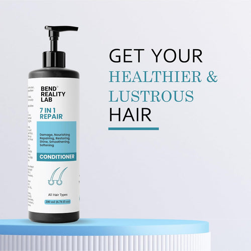 Bend Reality Lab 7 in 1 Repair Conditioner, Damage Repair, Frizz Control, Moisturising, for All Hair Types, 200 ml