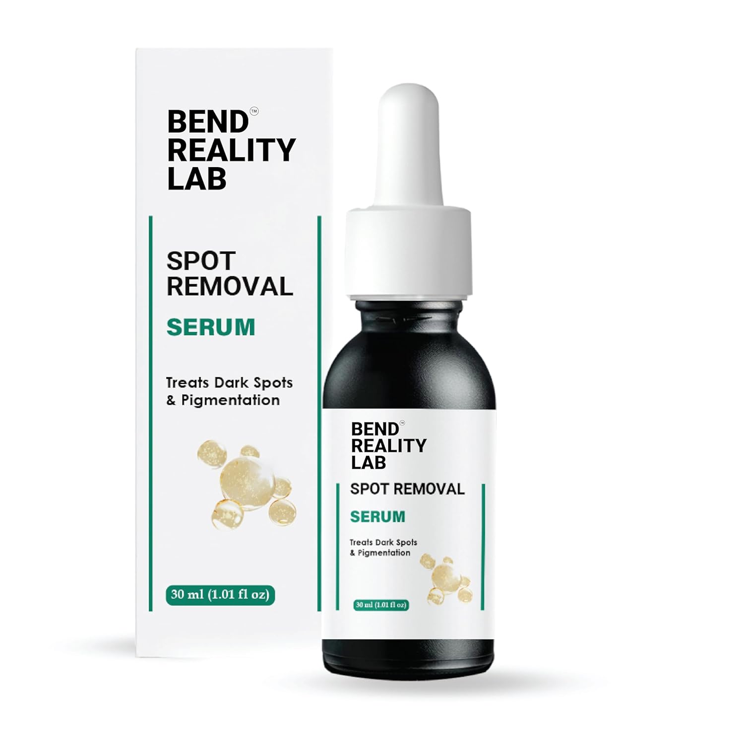 Bend Reality Lab Spot Removal Serum, Treats Dark Spots & Pigmentation, 5-in-1 Solution, 30ml