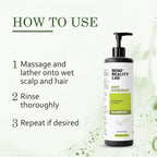 Bend Reality Lab Anti Dandruff Shampoo, All Hair Types, Deep Cleanse, Dandruff Protection, 200 ml