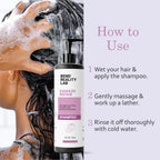 Bend Reality Lab Shampoo, All Hair Types, Deep Cleanse, Dandruff Protection, 200 ml (Damage repair shampoo)