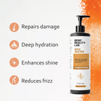 Bend Reality Lab Rice Water Conditioner, Repairs Damage, Deep Hydration, Reduces Frizz, All Hair Types, 200 ml