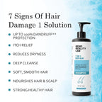 Bend Reality Lab Shampoo, All Hair Types, Deep Cleanse, Dandruff Protection, 200 ml (7 in 1 Repair Shampoo)